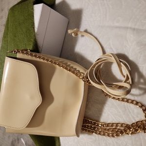 Fabian Genuine Patent Leather Small Crossbody/Shoulder  Bag